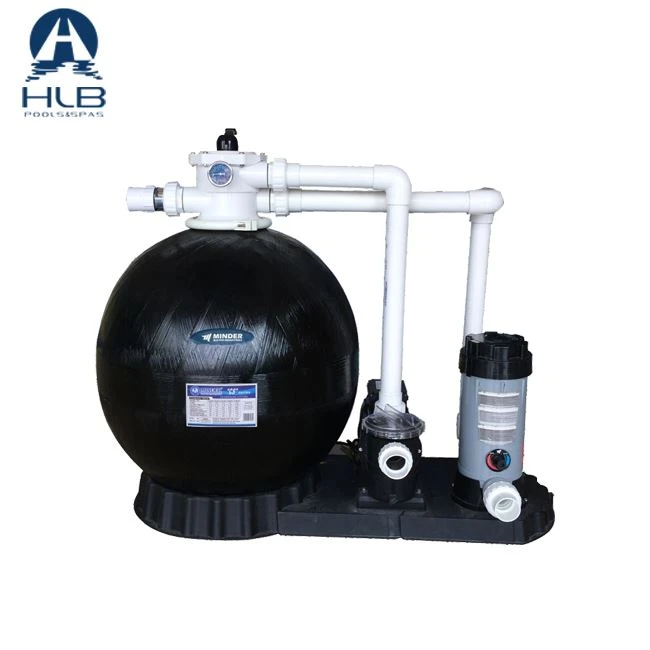 Swimming Pool Top Mount Fiberglass Sand Filter with Pump