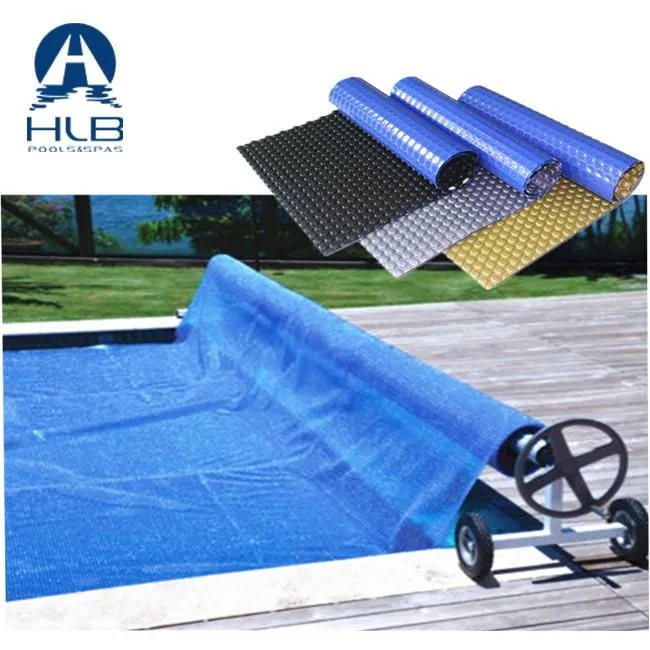 Round Black Solar Pool Cover